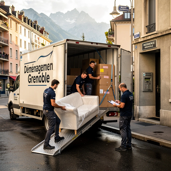 Déménagement Grenoble Bruxelles